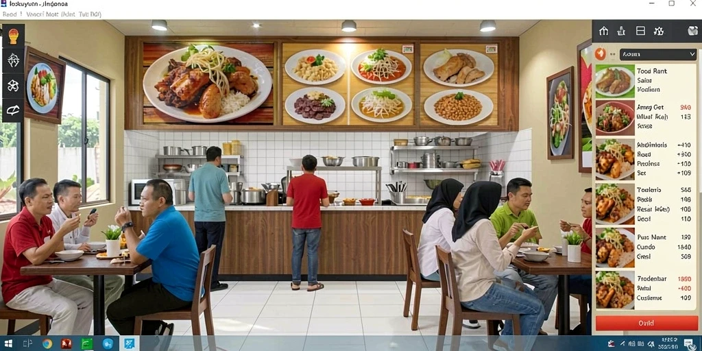 Antarmuka yang ramah pengguna dan menarik.