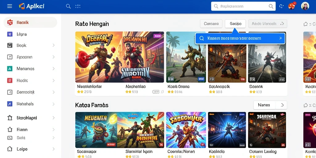 Tampilan utama game 8180 dengan karakter yang dinamis.