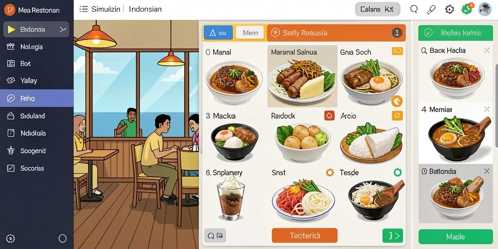 Tampilan antarmuka yang menarik dan intuitif.