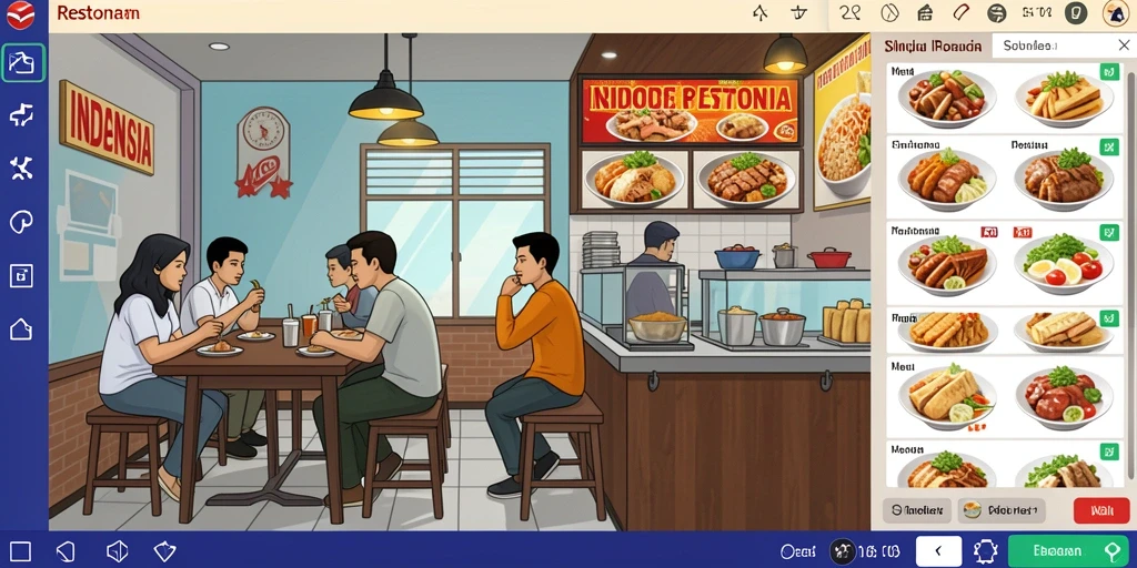 Tampilan antarmuka yang modern dan mudah digunakan.