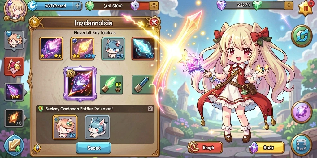 Tampilan gameplay yang seru dan menarik.