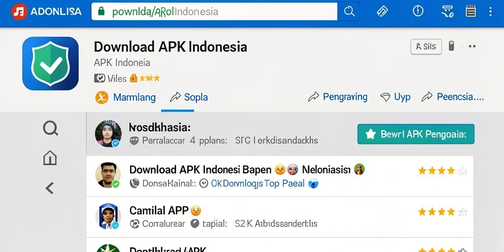 Tampilan antarmuka yang ramah pengguna.