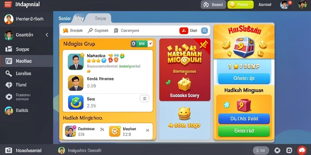 Tampilan antarmuka yang intuitif dan menarik.