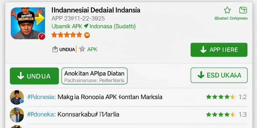 Tampilan awal yang menarik dan mudah dinavigasi.