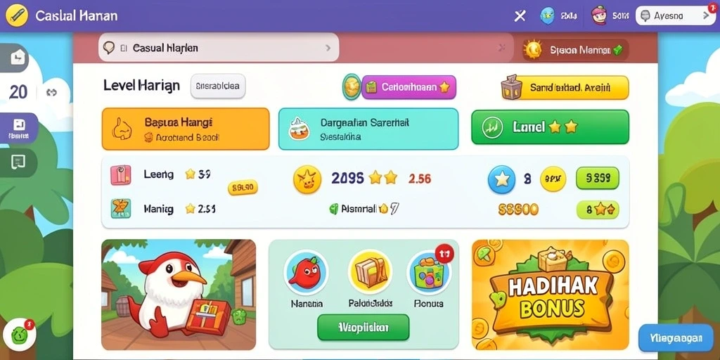 Tampilan antarmuka yang intuitif dan menarik.