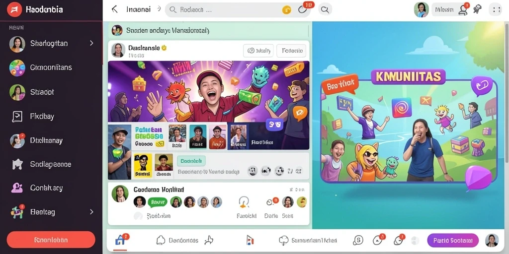 Tampilan antarmuka yang user-friendly dan menarik.